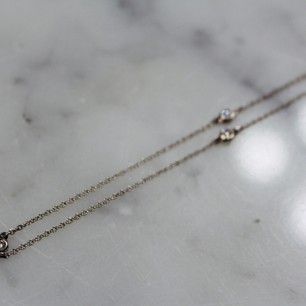 Tiffany & CO Diamonds By the Yard Necklace - Picture 5 of 8